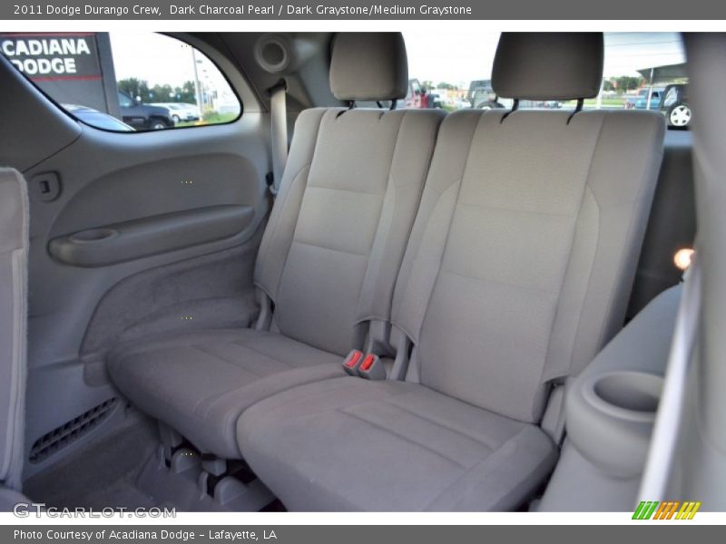 Dark Charcoal Pearl / Dark Graystone/Medium Graystone 2011 Dodge Durango Crew