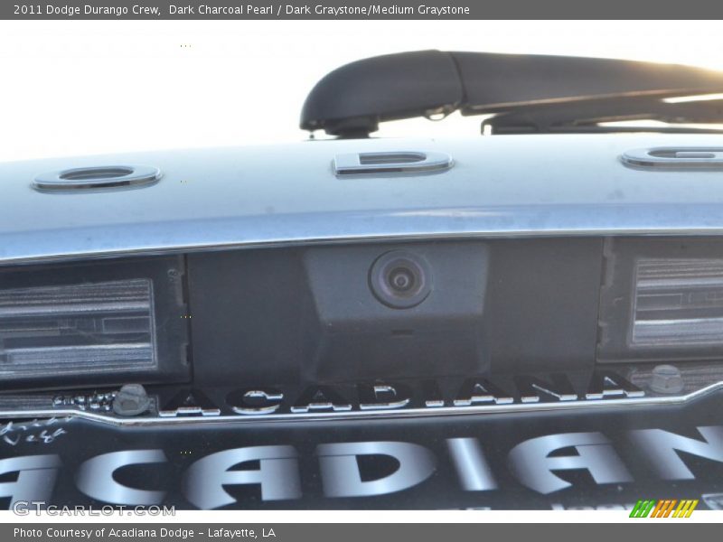 Dark Charcoal Pearl / Dark Graystone/Medium Graystone 2011 Dodge Durango Crew