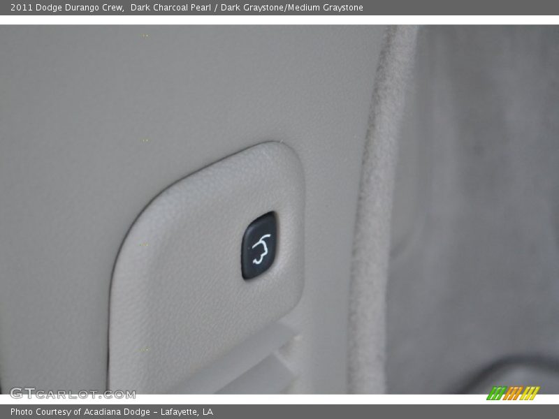 Dark Charcoal Pearl / Dark Graystone/Medium Graystone 2011 Dodge Durango Crew