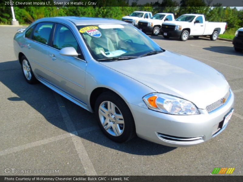Silver Ice Metallic / Gray 2012 Chevrolet Impala LT