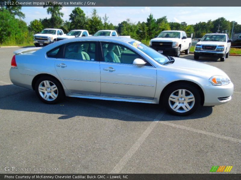 Silver Ice Metallic / Gray 2012 Chevrolet Impala LT