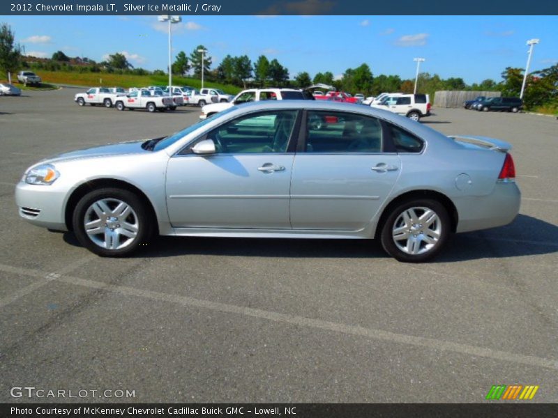 Silver Ice Metallic / Gray 2012 Chevrolet Impala LT
