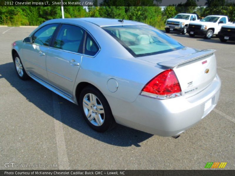 Silver Ice Metallic / Gray 2012 Chevrolet Impala LT