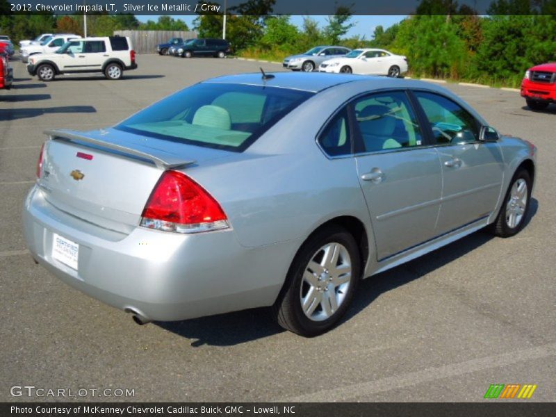 Silver Ice Metallic / Gray 2012 Chevrolet Impala LT