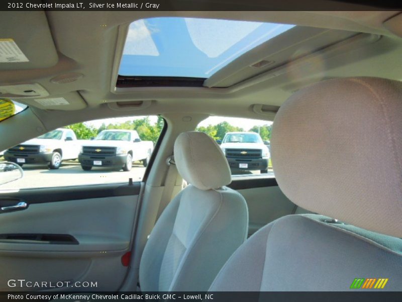 Silver Ice Metallic / Gray 2012 Chevrolet Impala LT