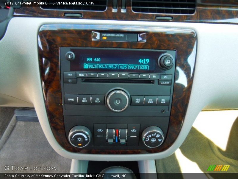 Silver Ice Metallic / Gray 2012 Chevrolet Impala LT