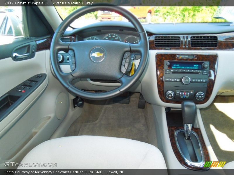 Silver Ice Metallic / Gray 2012 Chevrolet Impala LT