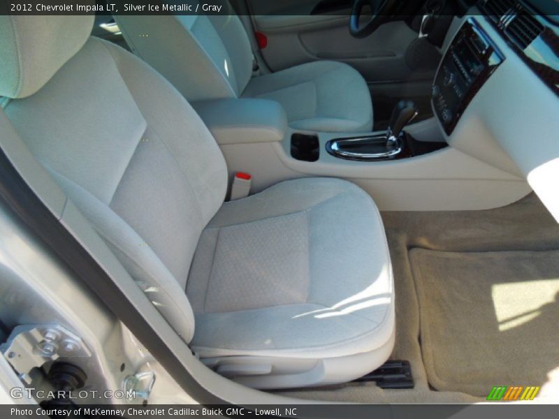 Silver Ice Metallic / Gray 2012 Chevrolet Impala LT