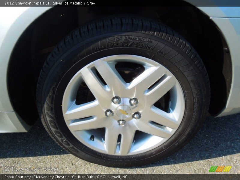 Silver Ice Metallic / Gray 2012 Chevrolet Impala LT
