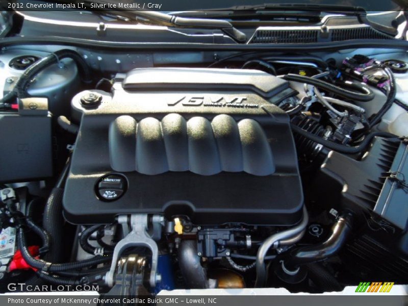 Silver Ice Metallic / Gray 2012 Chevrolet Impala LT
