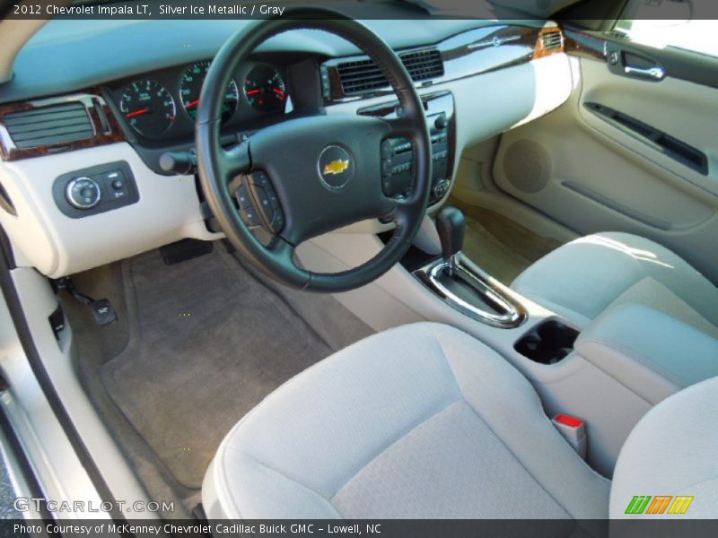 Silver Ice Metallic / Gray 2012 Chevrolet Impala LT