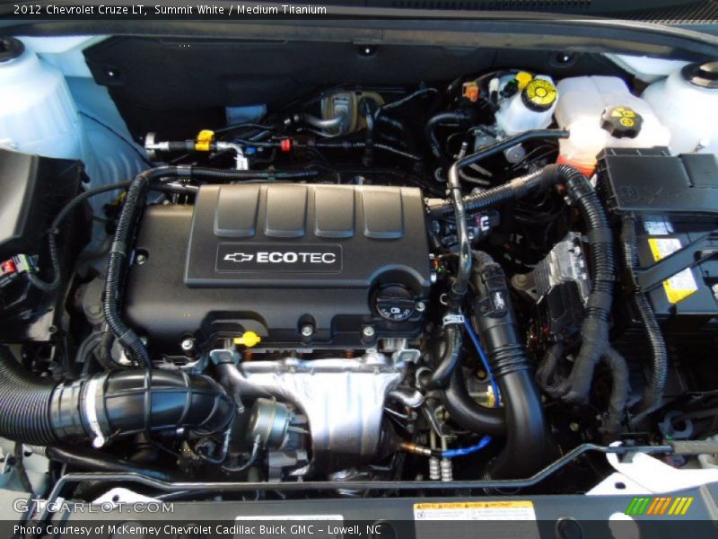 Summit White / Medium Titanium 2012 Chevrolet Cruze LT