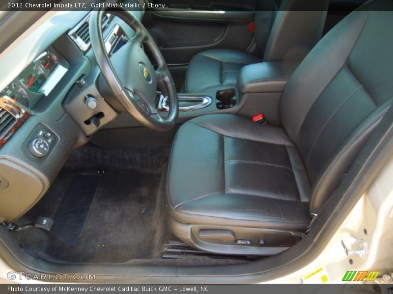 Gold Mist Metallic / Ebony 2012 Chevrolet Impala LTZ