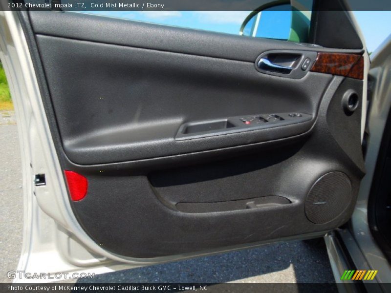 Gold Mist Metallic / Ebony 2012 Chevrolet Impala LTZ