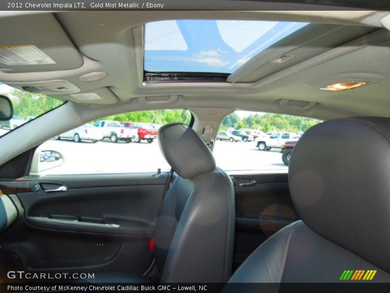 Gold Mist Metallic / Ebony 2012 Chevrolet Impala LTZ