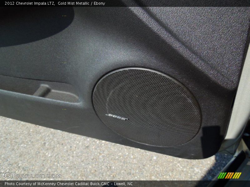 Gold Mist Metallic / Ebony 2012 Chevrolet Impala LTZ