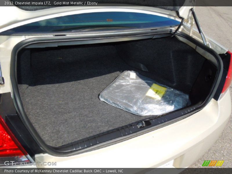 Gold Mist Metallic / Ebony 2012 Chevrolet Impala LTZ