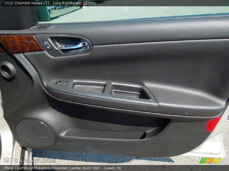 Gold Mist Metallic / Ebony 2012 Chevrolet Impala LTZ