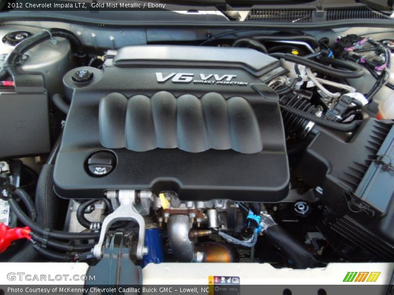 Gold Mist Metallic / Ebony 2012 Chevrolet Impala LTZ