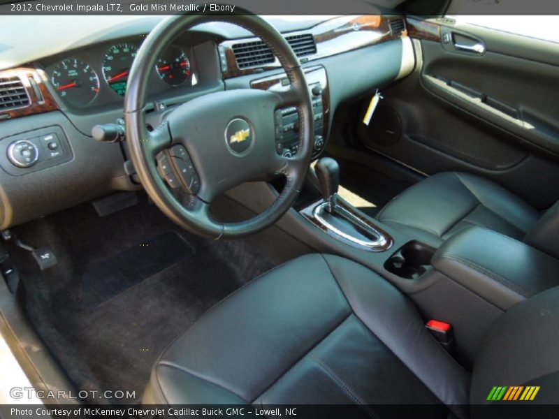 Gold Mist Metallic / Ebony 2012 Chevrolet Impala LTZ