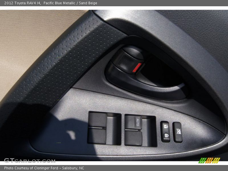 Pacific Blue Metallic / Sand Beige 2012 Toyota RAV4 I4