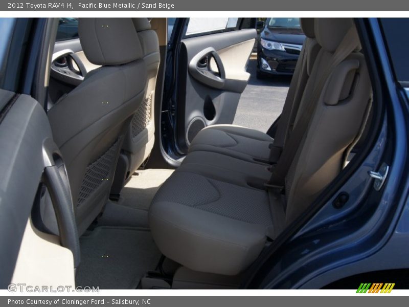 Pacific Blue Metallic / Sand Beige 2012 Toyota RAV4 I4