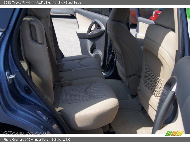 Pacific Blue Metallic / Sand Beige 2012 Toyota RAV4 I4