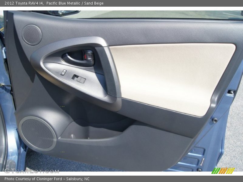 Pacific Blue Metallic / Sand Beige 2012 Toyota RAV4 I4