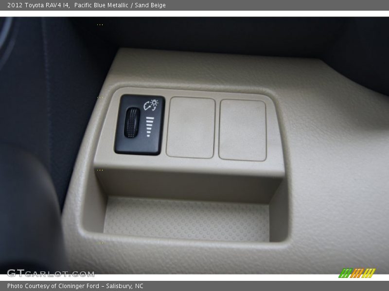 Pacific Blue Metallic / Sand Beige 2012 Toyota RAV4 I4
