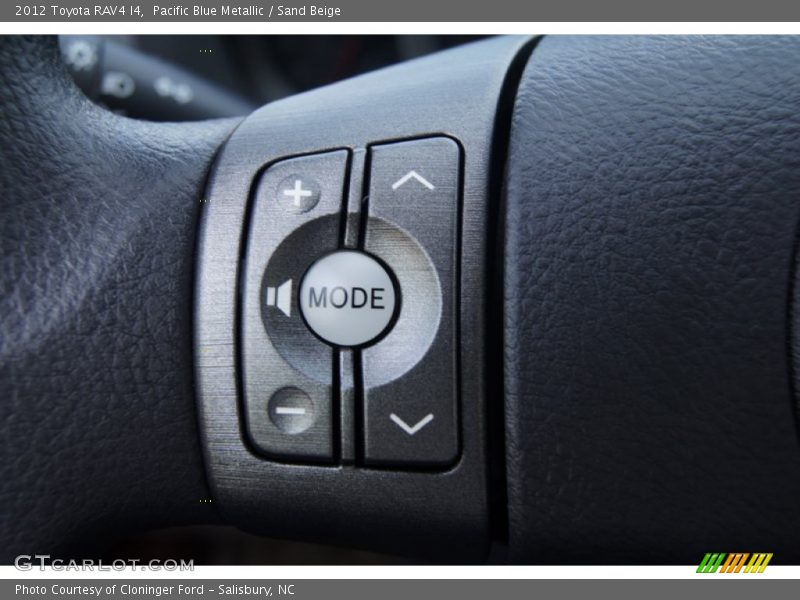 Pacific Blue Metallic / Sand Beige 2012 Toyota RAV4 I4