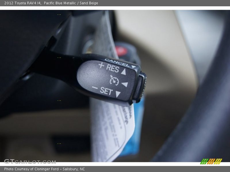Pacific Blue Metallic / Sand Beige 2012 Toyota RAV4 I4