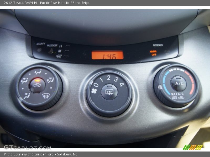 Pacific Blue Metallic / Sand Beige 2012 Toyota RAV4 I4