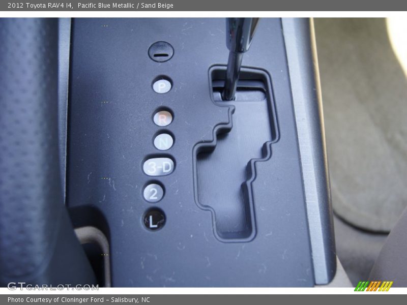Pacific Blue Metallic / Sand Beige 2012 Toyota RAV4 I4