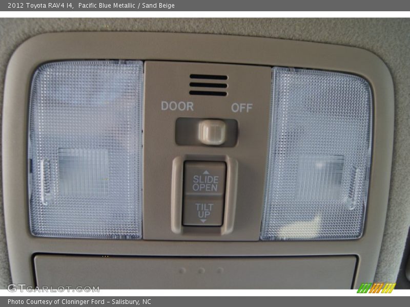 Pacific Blue Metallic / Sand Beige 2012 Toyota RAV4 I4