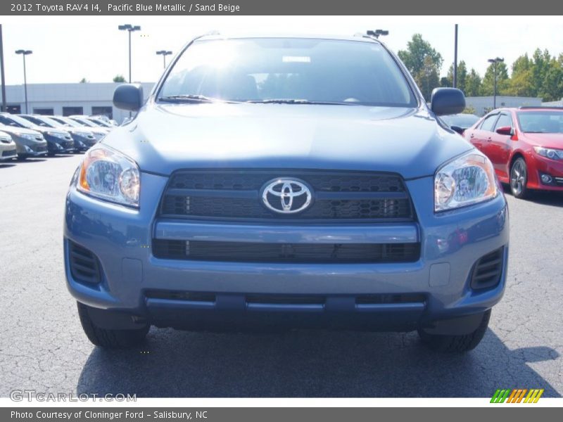 Pacific Blue Metallic / Sand Beige 2012 Toyota RAV4 I4