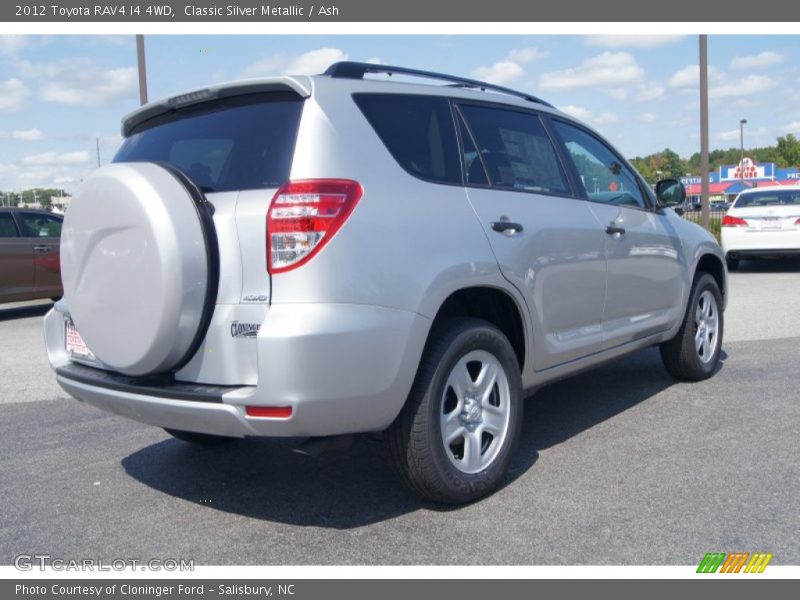 Classic Silver Metallic / Ash 2012 Toyota RAV4 I4 4WD