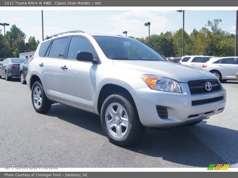Classic Silver Metallic / Ash 2012 Toyota RAV4 I4 4WD