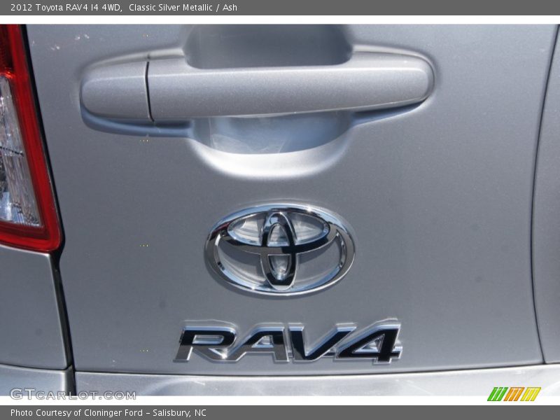 Classic Silver Metallic / Ash 2012 Toyota RAV4 I4 4WD