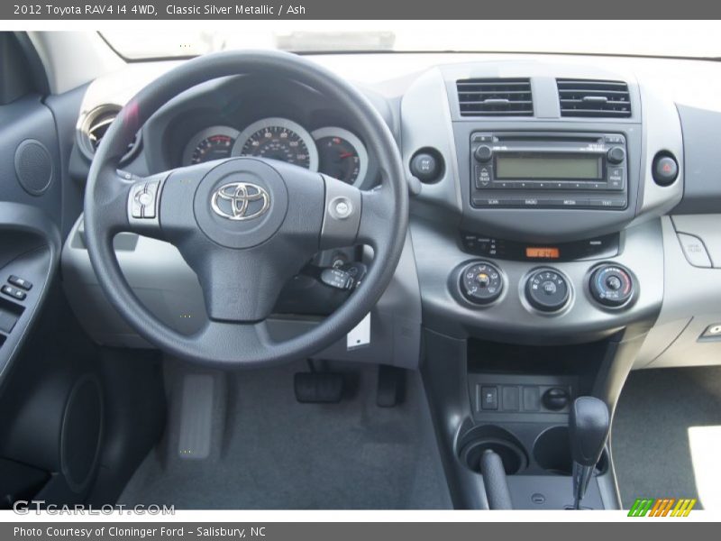 Classic Silver Metallic / Ash 2012 Toyota RAV4 I4 4WD
