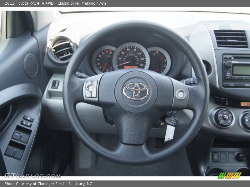 Classic Silver Metallic / Ash 2012 Toyota RAV4 I4 4WD