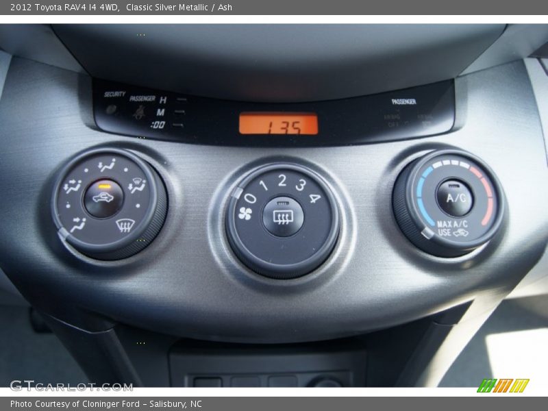 Classic Silver Metallic / Ash 2012 Toyota RAV4 I4 4WD