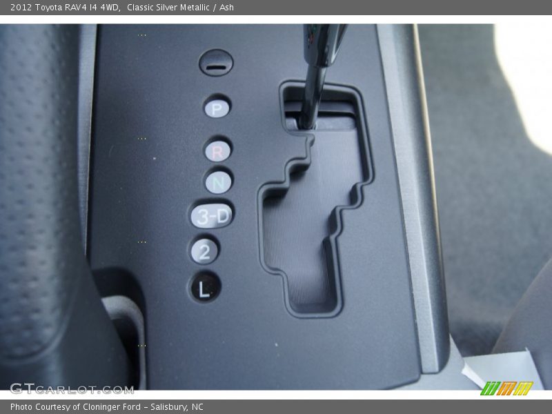 Classic Silver Metallic / Ash 2012 Toyota RAV4 I4 4WD