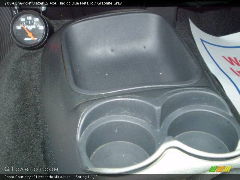 Indigo Blue Metallic / Graphite Gray 2004 Chevrolet Blazer LS 4x4