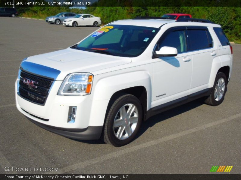 Olympic White / Jet Black 2011 GMC Terrain SLE