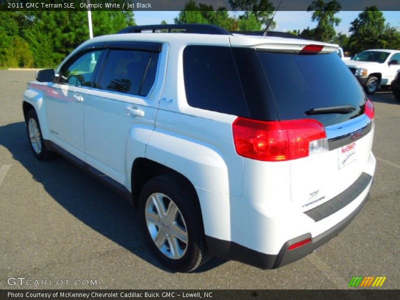 Olympic White / Jet Black 2011 GMC Terrain SLE