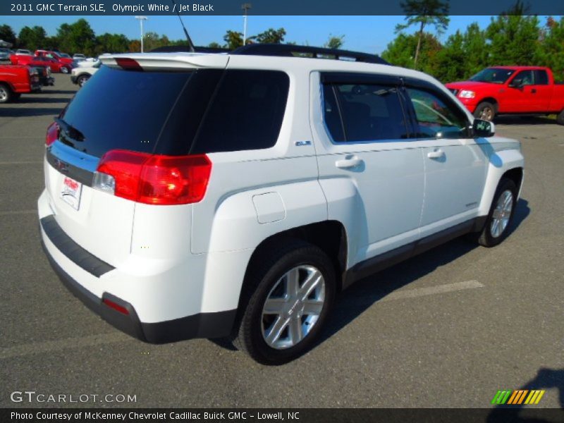 Olympic White / Jet Black 2011 GMC Terrain SLE