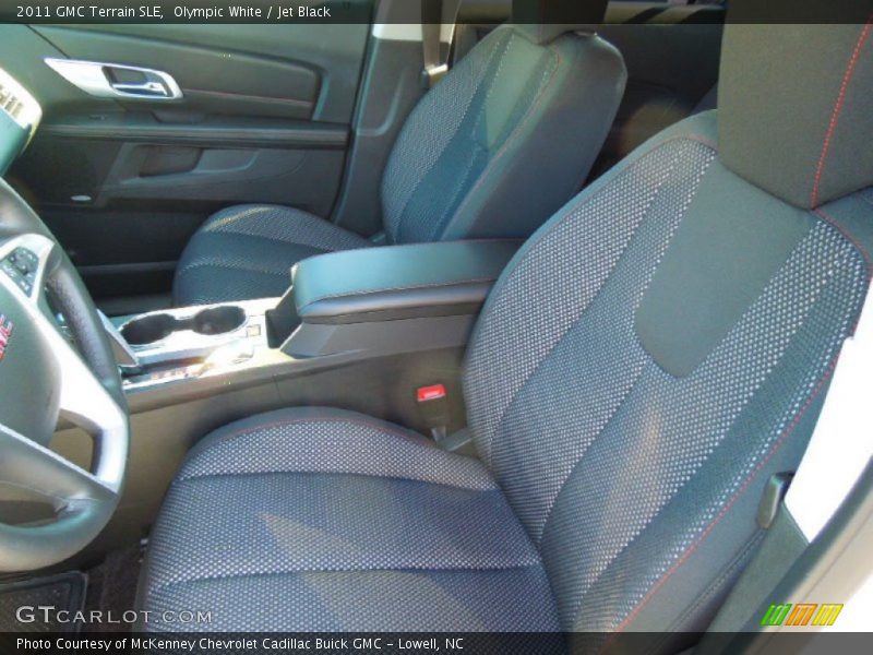 Olympic White / Jet Black 2011 GMC Terrain SLE