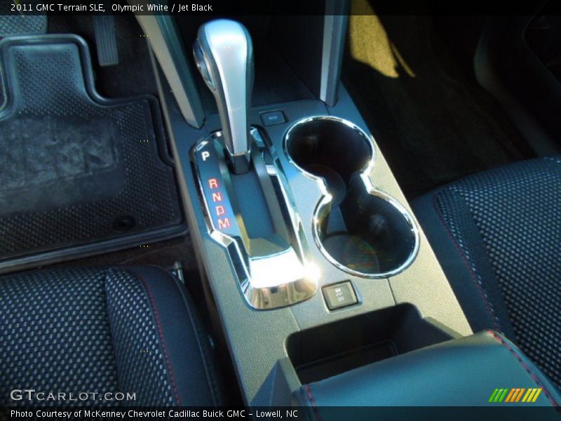 Olympic White / Jet Black 2011 GMC Terrain SLE