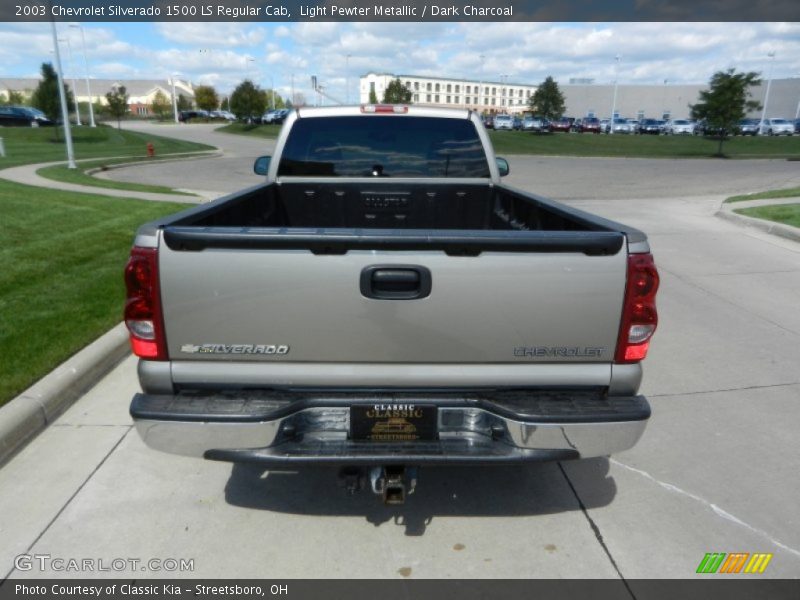 Light Pewter Metallic / Dark Charcoal 2003 Chevrolet Silverado 1500 LS Regular Cab