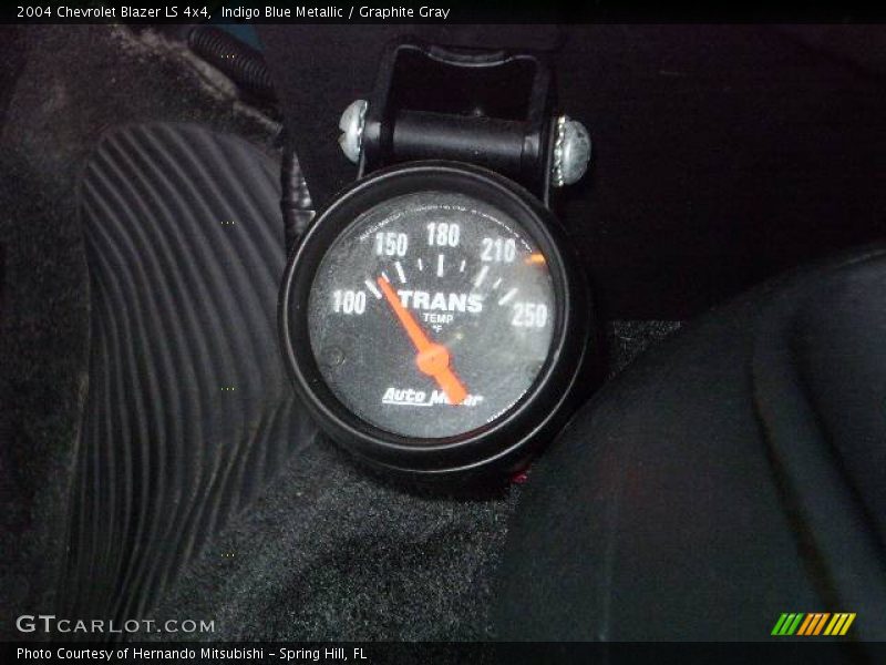 Indigo Blue Metallic / Graphite Gray 2004 Chevrolet Blazer LS 4x4
